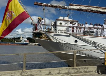 Buque Juan Sebastián zarpa de RD rumbo a México tras 5 días de intercambio cultural