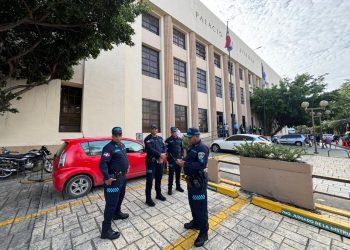 Menos agentes custodian el Palacio de Justicia en nueva audiencia del caso Jet Set