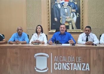 Paralizan trabajos de reconstrucción parque Anacaona en Constanza