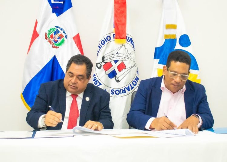 Colegio de Notarios y Contrataciones Públicas acuerdan blindar las licitaciones del Estado