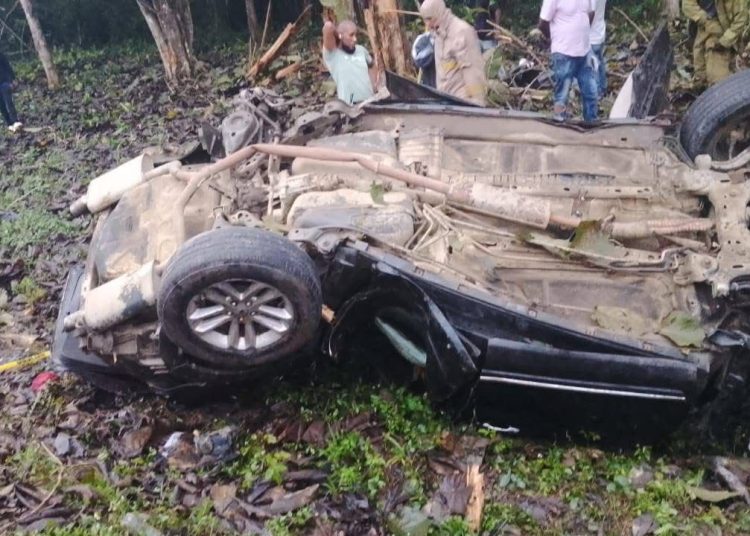 Accidente en la Autopista del Nordeste deja escena impactante en Monte Plata