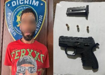 Policía Nacional apresa hombre con arma de fuego ilegal acusado de realizar varios disparos en Jarabacoa