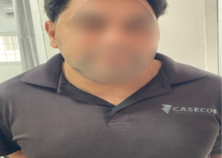 Policía Nacional detiene hombre tras denuncia de amenaza con arma en La Vega