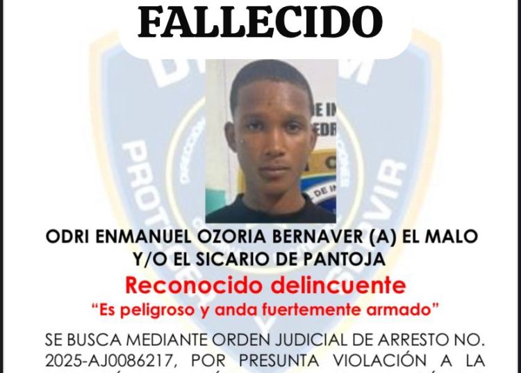 Policía informa cae abatido “El Sicario de Pantoja”, al enfrentar patrulla policial que lo buscaba por homicidio