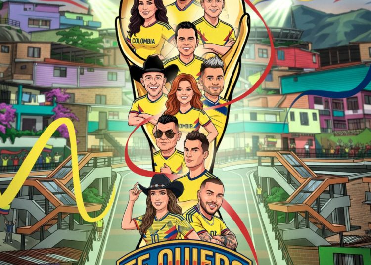 11 leyendas de la música colombiana se unen en una canción para la Copa Mundial de la FIFA