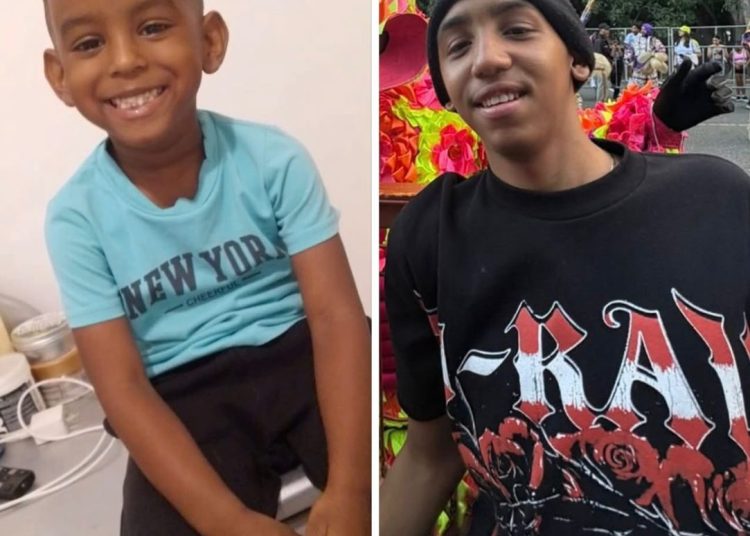 Reportan como desaparecidos a primos en Santiago; uno es un niño de 4 años