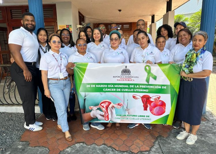 DPS de Bonao realiza jornada de orientación por el Día Mundial de la Prevención del Cáncer de Cuello Uterino