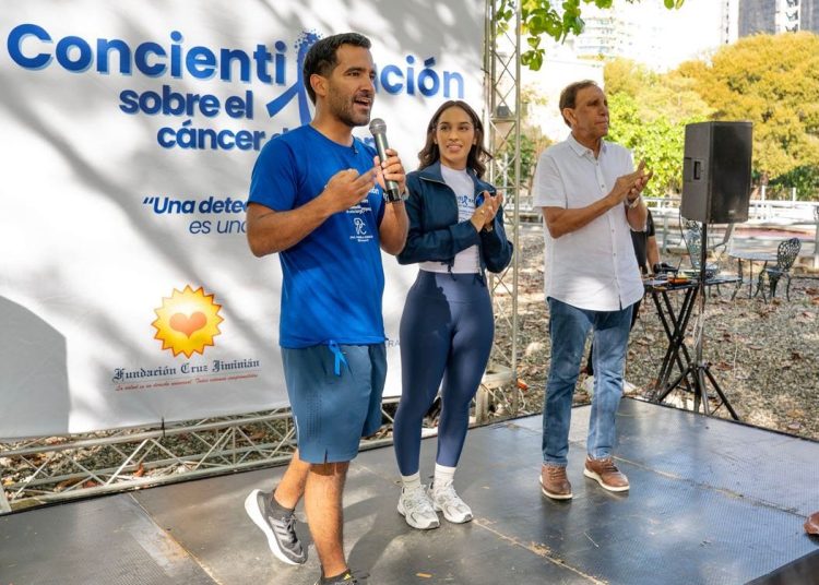 Fundación Cruz Jiminian y la Dra. Pamela Cabrera impulsan jornada “prevenir el cáncer de colon es salvar vidas”