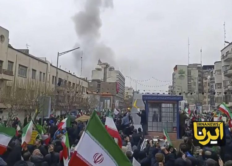 Israel ataca los alrededores de una manifestación de apoyo a Palestina en Teherán