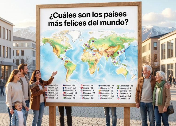 Cuáles son los países más felices del mundo: los nórdicos lideran la estadística