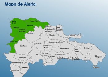 COE emite alerta verde para seis provincias por incidencia de vaguada