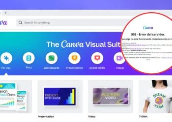 Canva sufre caída global y deja sin servicio a miles de usuarios