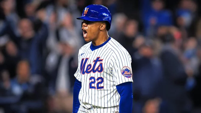 Yankees incluyen ponche de Juan Soto en video promocional y el dominicano responde