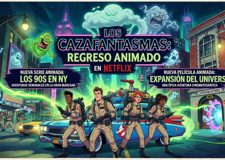 Los Cazafantasmas regresan a la animación con nuevos proyectos en Netflix