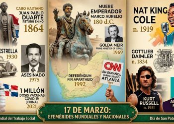 Efemérides del 17 de marzo