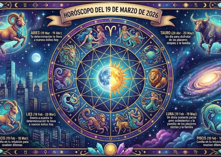 Horóscopo del 19 de marzo de 2026