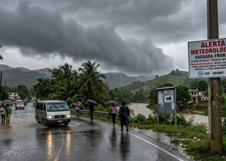 Vaguada frontal provoca lluvias y mantiene alertas meteorológicas en varias provincias del país