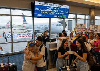 EEUU autoriza a American Airlines volver a volar a Venezuela