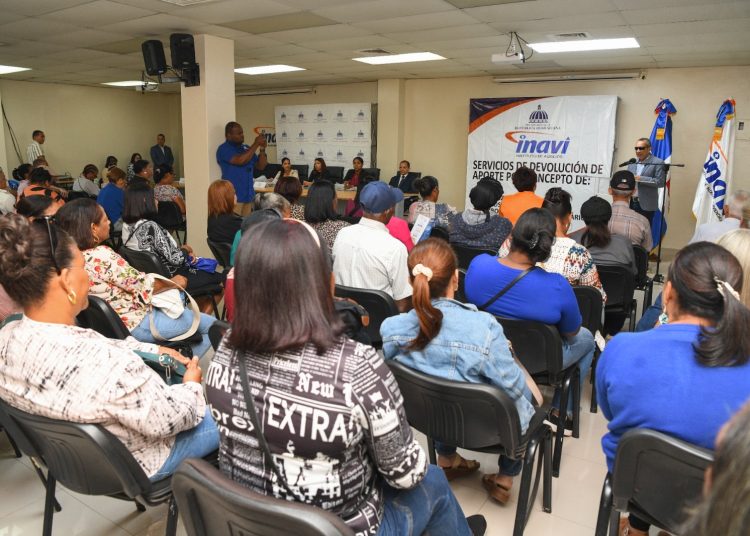 INAVI desembolsa cerca de RD$2 millones a más de 600 exservidores públicos