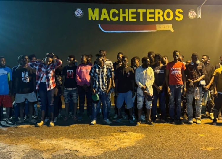 Ejército detiene a 38 haitianos indocumentados durante operativo en Valverde
