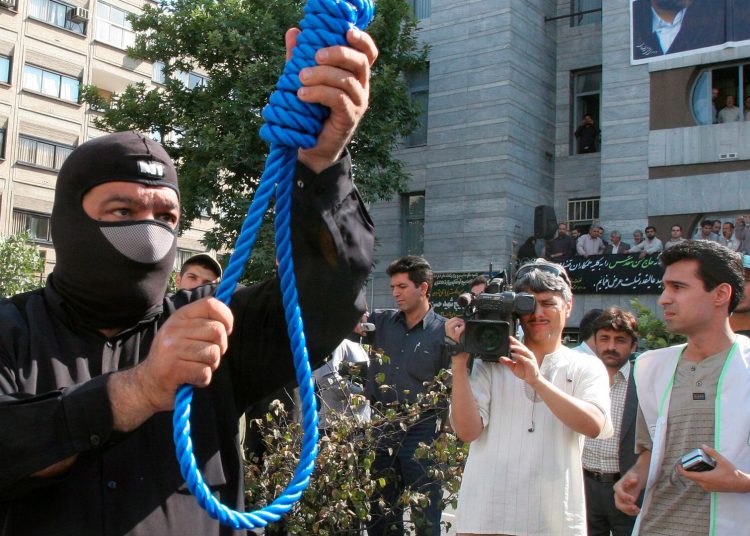 Irán ejecutó a 1.639 personas en 2025, su mayor cifra desde 1989, según dos ONG