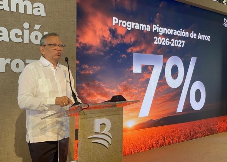 Banreservas lanza programa de pignoración de arroz 2026-2027 con financiamiento récord de RD$12,000 millones