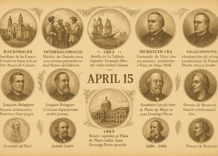 Efemérides del 15 de abril