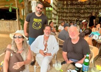 Antonio Banderas y Alec Baldwin disfrutan de Semana Santa en Las Terrenas, Samaná