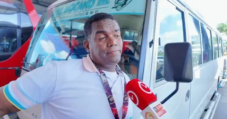 Choferes de la parada del kilómetro 9 reportan movimiento de pasajeros hacia el Cibao tras Semana Santa