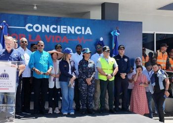 COE continúa despliegue del operativo de Semana Santa con acto en la Circunvalación de Baní