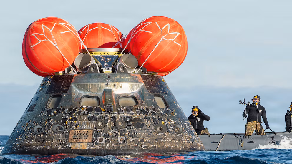 La NASA revisa el desempeño del escudo térmico de la nave Orión después de la misión Artemis II