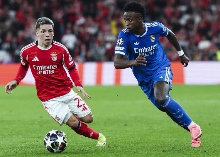 Prestianni niega insulto racista a Vinícius y asegura que fue sancionado sin pruebas