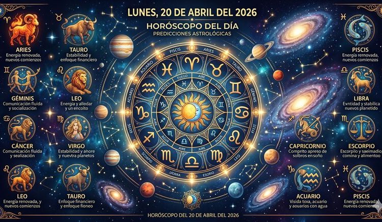 Horóscopo del 20 de abril de 2026
