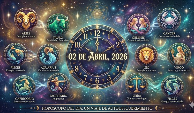 Horóscopo del 02 de abril de 2026