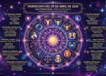 Horóscopo del 09 de abril de 2026