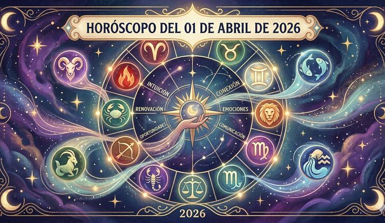 Horóscopo del 01 de abril de 2026