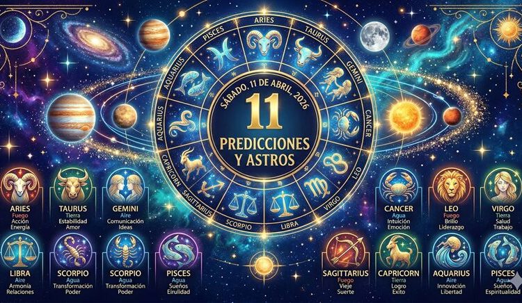 Horóscopo del 11 de abril de 2026