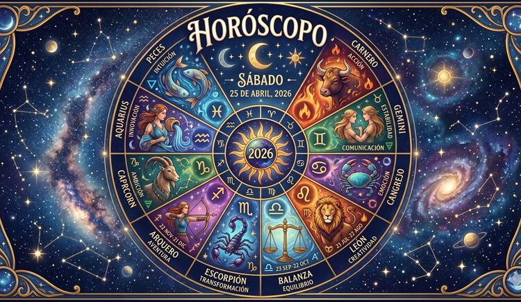 Horóscopo del 25 de abril de 2026