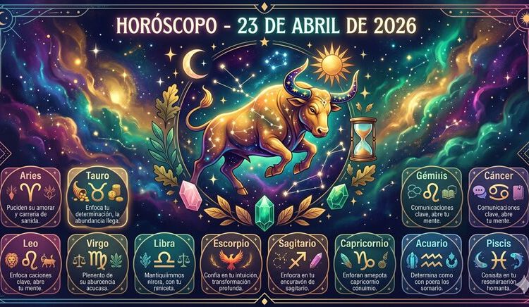 Horóscopo del 23 de abril de 2026