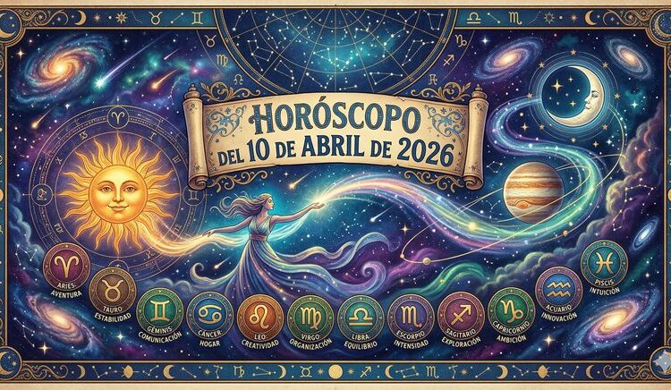 Horóscopo del 10 de abril de 2026
