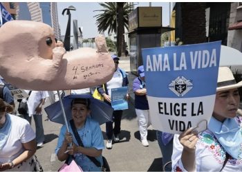 Colectivos civiles marchan al Congreso en México en rechazo al aborto y a la eutanasia