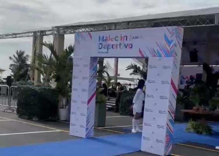 Este jueves Luis Abinader y Carolina Mejía inaugurarán el Malecón Deportivo