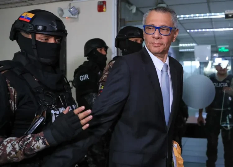 Declaran fallida la audiencia del exvicepresidente ecuatoriano Jorge Glas por la ausencia de un abogado
