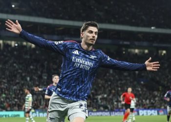 Arsenal golpea en el último suspiro al Sporting y toma ventaja en la Champions