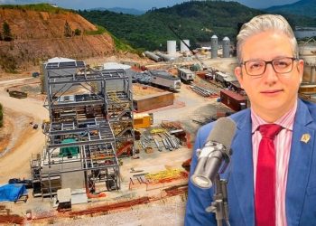 Rodolfo Santos cuestiona modelo minero y destaca que solo aporta un 2 % al PIB dominicano