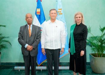 Canciller Roberto Álvarez se reúne con alto funcionario de la ONU sobre apoyo al despliegue de la GSF en Haití