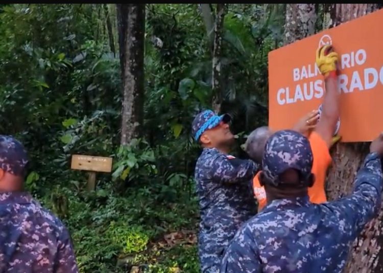 Cierran balnearios en Monseñor Nouel por lluvias asociadas a vaguada