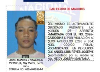 PN apresa a “Billy”, prófugo de la justicia por intento de homicidio en el municipio de Quisqueya