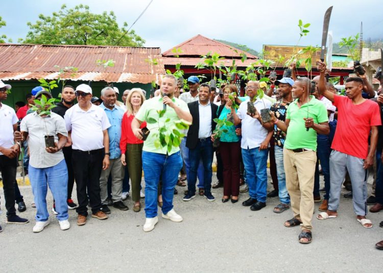 FEDA impulsa caficultura en Peralta con entrega de 60 mil plántulas en el Día Nacional del Café