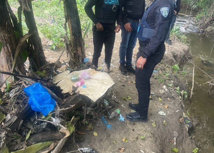 Policía nacional ocupa drogas y arma de fuego en operativo preventivo en La Vega